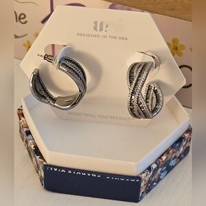 Bomb Party Alexandrite Hoops